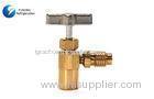 OEM R134A Refrigerant Bottle Refrigeration Tools Copper Valve , CE ROSH