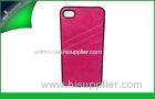 Customized Simple Protective TPU + PU Leather Iphone 5 Phone Case With Skin Sticker