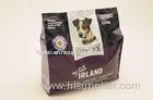 Flat Bottom Dog Food Storage Bag , Zip Lock Food Bags Doypack