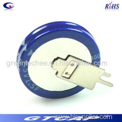 Super Capacitor 5.5V 1F coin type ultra capacitor