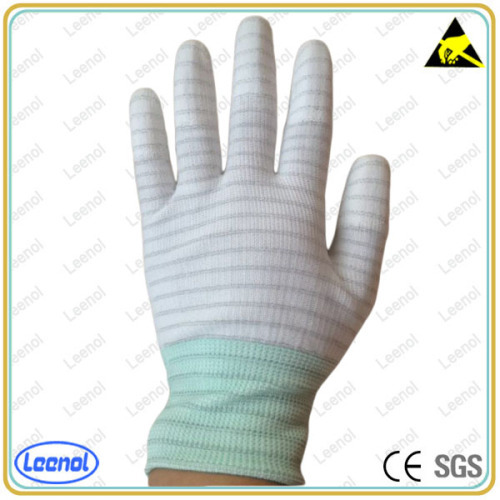 LN-8007F ESD less carbon top fit glove /cleanroom esd glove