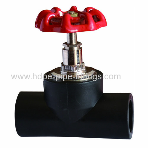 PE copper normal stop valve