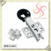 clip-on hydraulic glass hinges for furniture/slow close glass hinge
