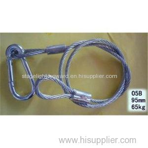 tic Coated Steel Wire Safety Rope Lighting Hook