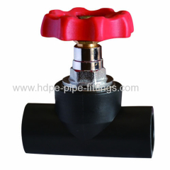 PE Luxury copper stop valve