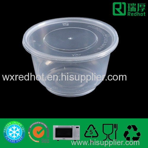 Plastic (PP) Food Container Professional Manufacture in China (450Ml)