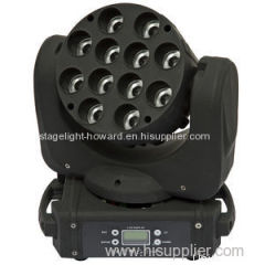 Led Mini Beam Wash Moving head light 12x12w