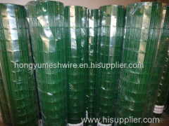 PVC sprayed coating welded wire mesh