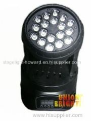 Led 18pcsx3w Mini Wash Moving Head light