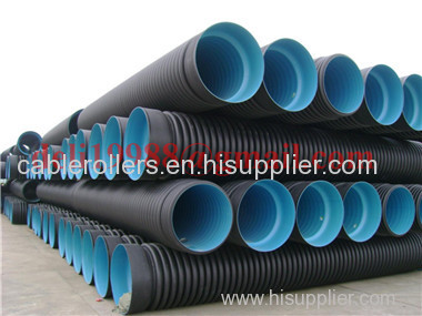 PE pipe PE pipe PE water supply pipe HDPE Double Wall Corrugated Pipe