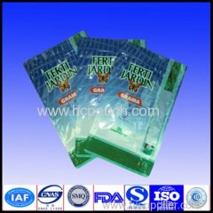 plastic packaging bag with zipper