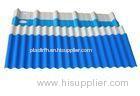 Plastic Roof Panel Roll Forming Machine with Cutter and stacker , Round and Trapezoidal Shape