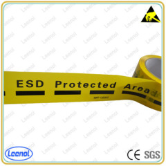 cleanroom ESD warning tape