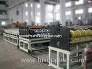 Plastic Transparent PVC Roof Sheet Machine , Corrugated Rool Forming Machine