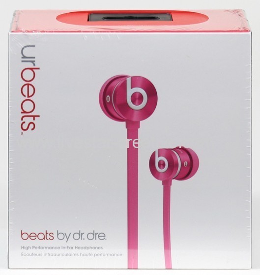 Beats by Dr.Dre urBeats Earbuds Headphones Pink with Built-in Mic