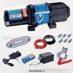 12v 4500lbs electric winch