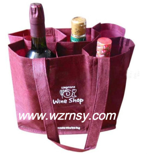 wine bag for wine bottle package