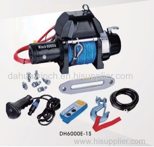 rated line pull 6000lbs winch for Off-Road vehicles