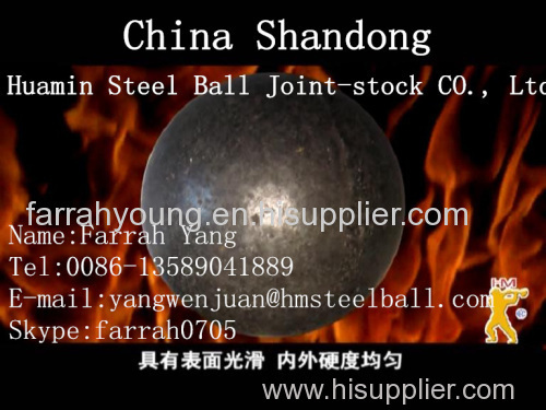 Huamin Forged Grinding Ball