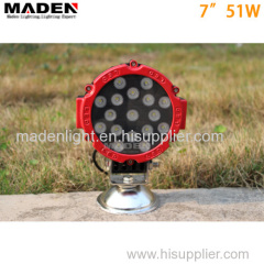 7" 51W Epistar 12v led lights MD-7510