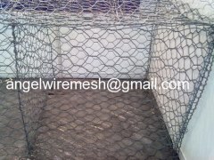 60*80 galvanized/pvc coated gabion box for philippines market