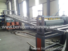 Plastic PE board production line