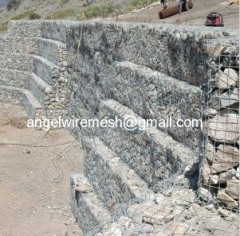 Hot-Dippped Galvanized Hexagonal Gabion/gabion box for philippines market