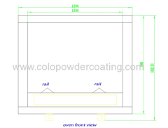 Electric Powder drying Oven