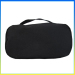 black natural cosmetic bag