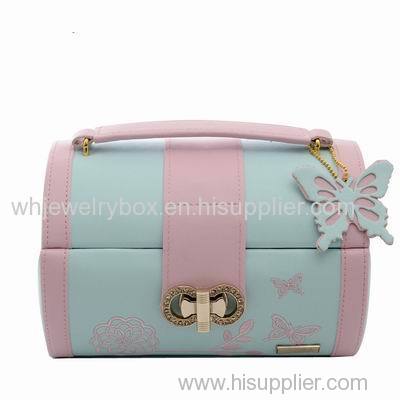 High-End Leather Jewelry Box WH1009