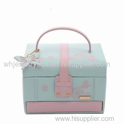 Leather Jewelry Display Gifts Jewelry Box WH1010