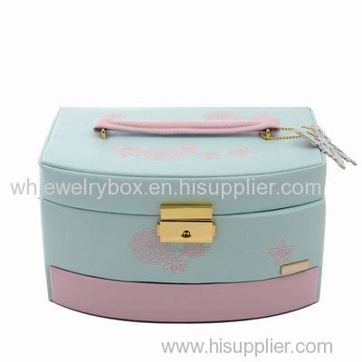Promotional Leather Jewelry Box WH1011