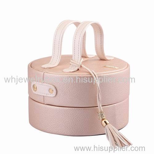 High-End Leather Jewelry Box WH1016