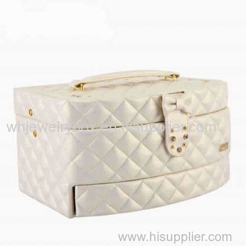 Leather Jewelry Display Gifts Jewelry Box WH1017