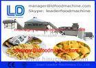 PLC Extruded Fried Fried Wheat Flour Snacks Making Machine 3D pellet processing