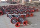 Professional Unbreakable Prestressed Concrete Poles Red / Yellow