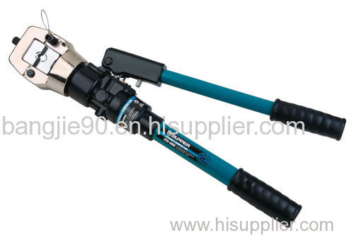 Hydraulic crimping tool Safety system inside