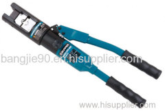 Hydraulic crimping tool Safety system inside