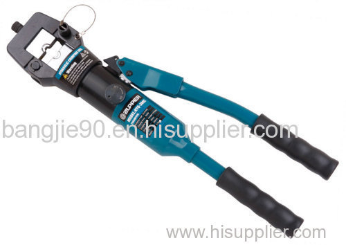 Hydraulic crimping tool Safety system inside