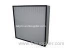 Fiberglass Mini Pleated Plastic Box Air Filter individual For Cleanroom