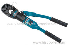 Hydraulic crimping tool Safety system inside KDG-150