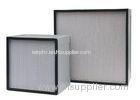 Synthetic Deep Pleat H13 Hepa Air Filters High Efficiency With Seperator