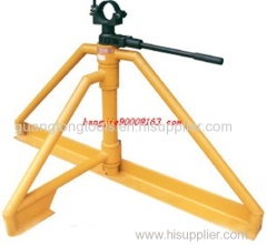 Foldable cable drum jacks