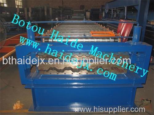 HD C21/H35 double layer roll forming machine