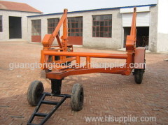 Multifunctional cable drum trailer
