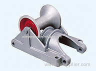 Conduit cable roller power tool