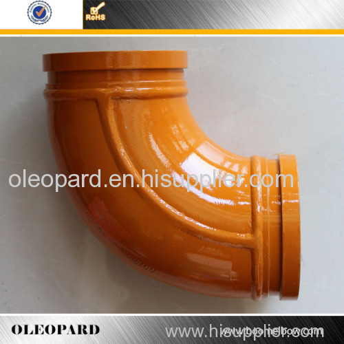 90 Degree Concrete Pump Pipe Elbow