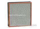 24x24x5 inch High Temp H14 Hepa Filter / Air Filter For Pharmaceutics