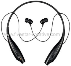LG Electronics LG Tone HBS-700 Stereo Bluetooth Smartphone Earbud Headset Orange Black