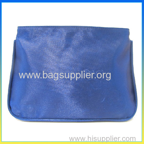 Wholesale promotional girls beauty bag satin cosmetic